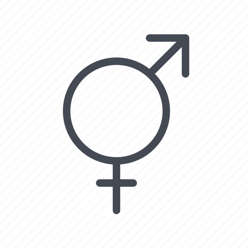 Bigender, gender, sexuality icon - Download on Iconfinder