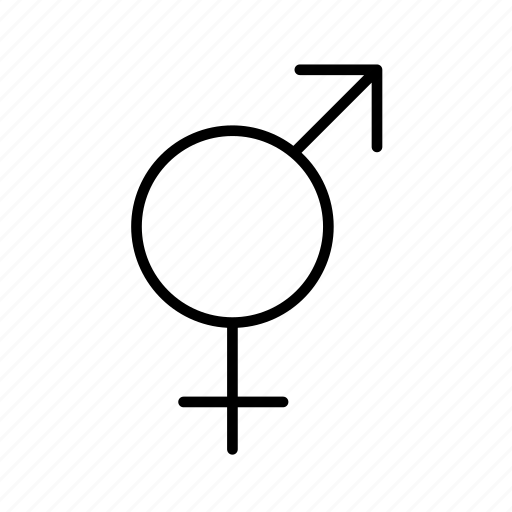 Bi sexual, bigender, gender, gender symbol, sex icon - Download on Iconfinder