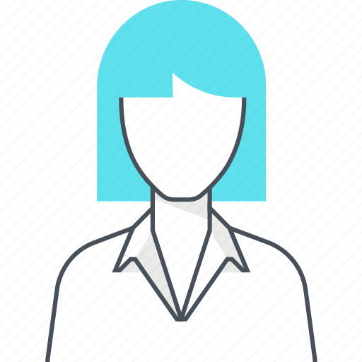 Avatar, employee, female, woman icon - Download on Iconfinder