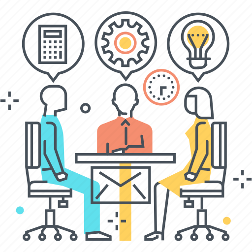 Business, employee, meeting, skills icon - Download on Iconfinder