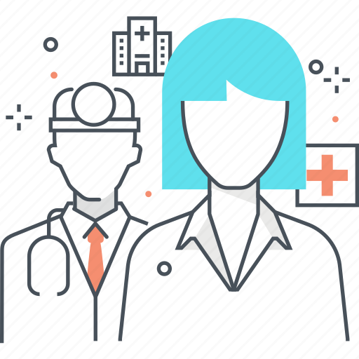 Doctor, female, health, hospital, insurance, male, man icon - Download on Iconfinder