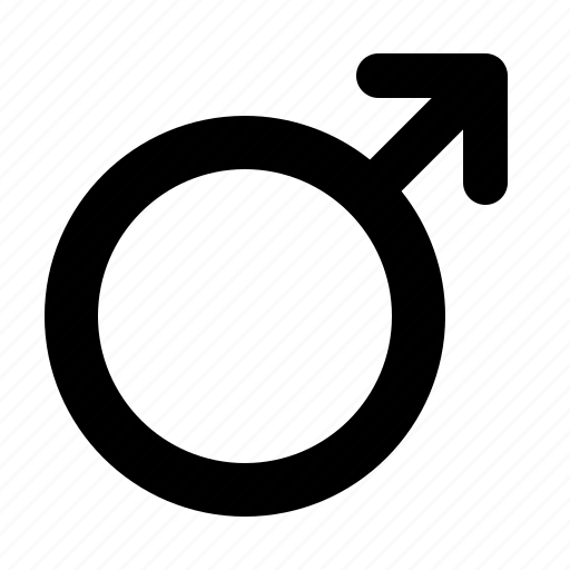 Male, gender, man, sign, symbol, watchkit icon - Download on Iconfinder