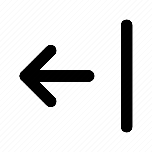 Arrow, bar, left icon - Download on Iconfinder on Iconfinder