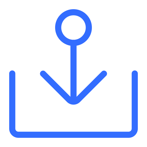 Download, arrow, down, direction, navigation icon - Free download