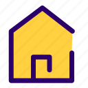 home, home icon, house, mobile design, website 