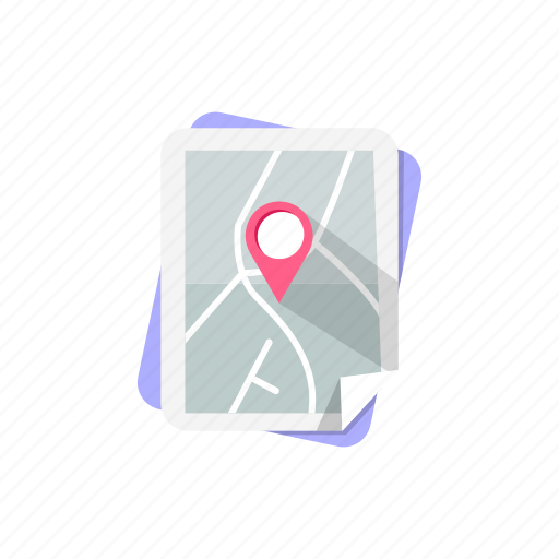 Direction, gps, location, map, navigation, pin, place icon - Download on Iconfinder