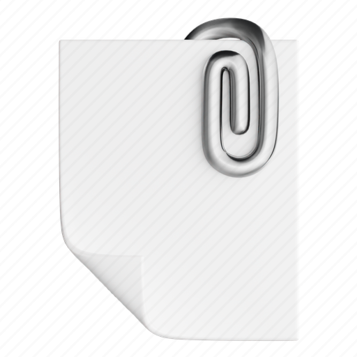 Attachment, file, clip, email, office, mail, document icon - Download on Iconfinder
