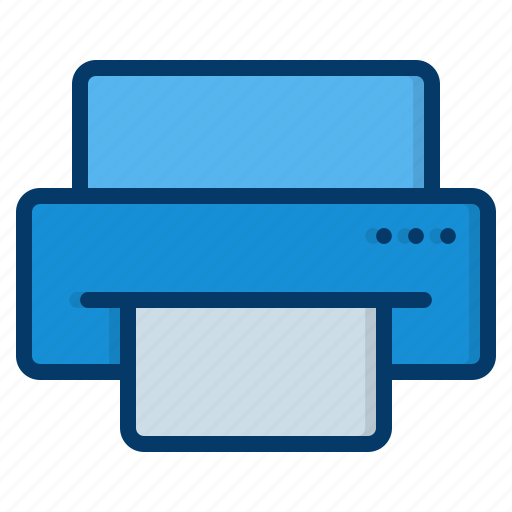 Printer, print, paper, ink, printing, technology, electronics icon - Download on Iconfinder