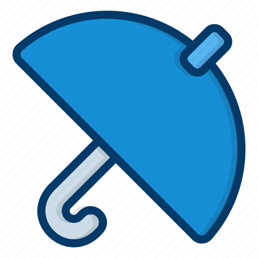 Umbrella, weather, rain, protection, rainy, protected, security icon - Download on Iconfinder