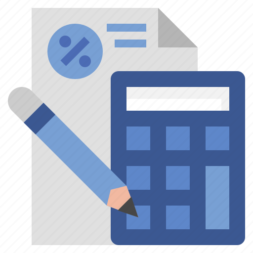 Calculating, calculation, calculator, mathematics, maths, paper icon - Download on Iconfinder