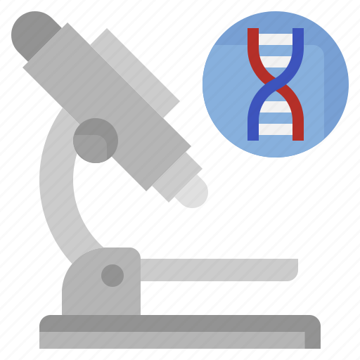 Dna, genetics, health, lab, laboratory, microscope, subject icon - Download on Iconfinder