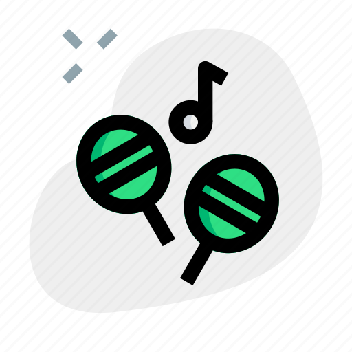 Latina, music, genre, rattle icon - Download on Iconfinder