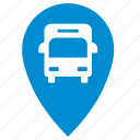 bus, point, transport, location, map, traffic, geo