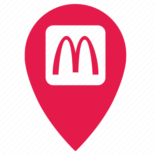 Eat, fastfood, food, mcdonalds, point, location, pointer icon - Download on Iconfinder