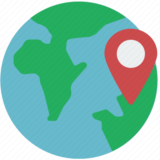 Geography, globe, pin, location, map icon - Download on Iconfinder