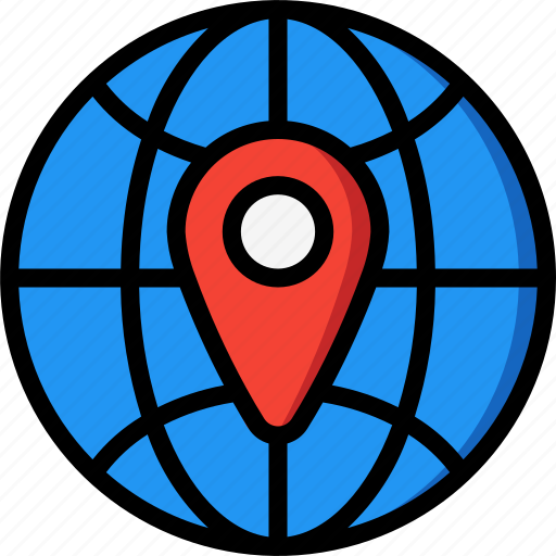 Geography, globe, pin, country, global icon - Download on Iconfinder