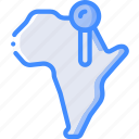 africa, geography, country, location, map