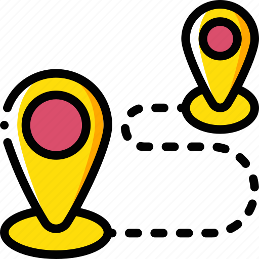 Destination, geography, location, map, pin icon - Download on Iconfinder