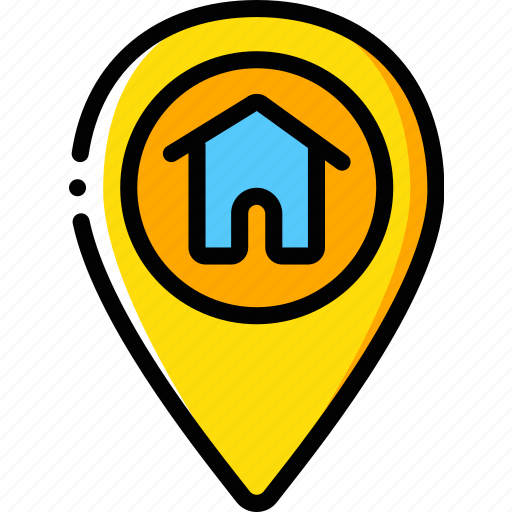 Geography, home, location, map, navigation, pin icon - Download on Iconfinder