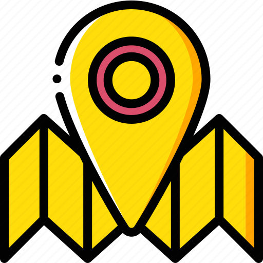 Geography, map, pin, direction, location, navigation icon - Download on Iconfinder