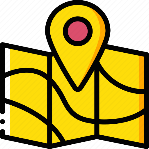 Geography, map, pin, location, navigation icon - Download on Iconfinder