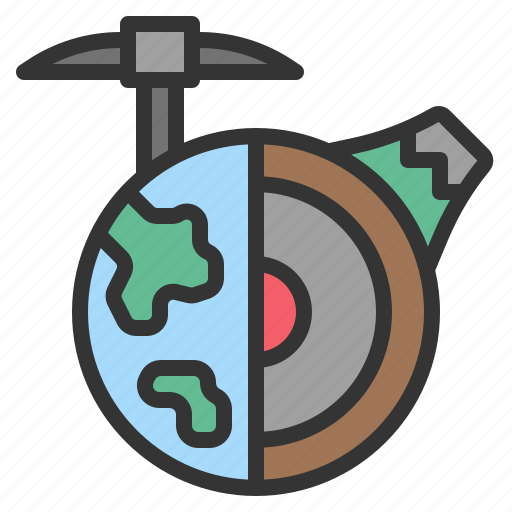 Earth, geography, geological, landform, survey icon - Download on Iconfinder