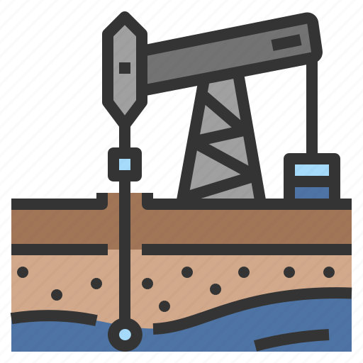 Geology, industry, mine, oilfield, pump icon - Download on Iconfinder