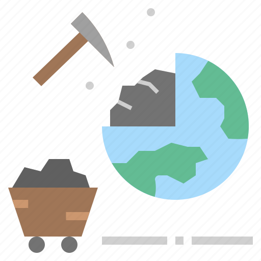 Geology, industry, mine, mining, ore icon - Download on Iconfinder