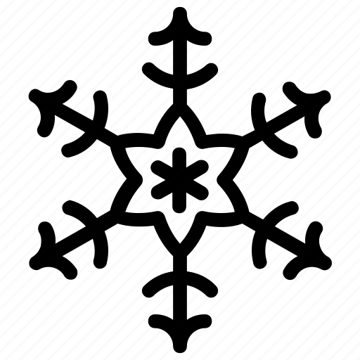 Christmas snowflake, flower snowflake, geometrical snowflake, holiday snowflake, snowflake icon - Download on Iconfinder
