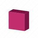 box, carton, geometry, math, packet, shape, square