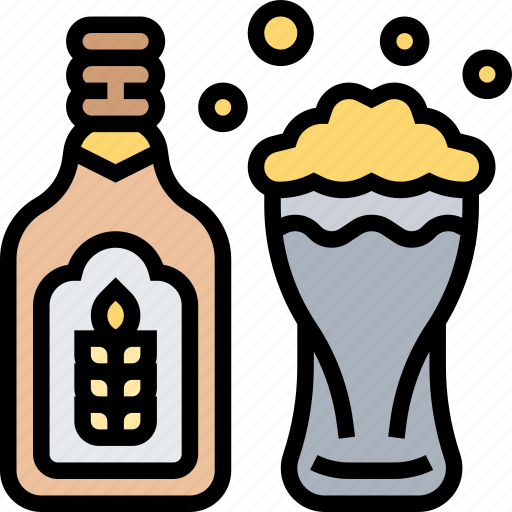 Beer, pint, glass, alcohol, beverage icon - Download on Iconfinder
