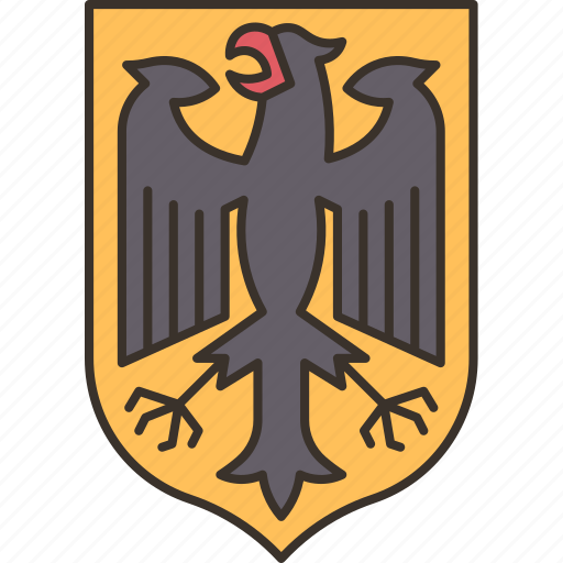 Bundesadler, germany, federal, eagle, arms icon - Download on Iconfinder