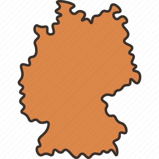 Germany, map, country, national, geography icon - Download on Iconfinder