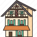 house, german, traditional, architecture, residential