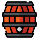 barrel, ferment, wooden, beer keg, container, beverage, food and restaurant