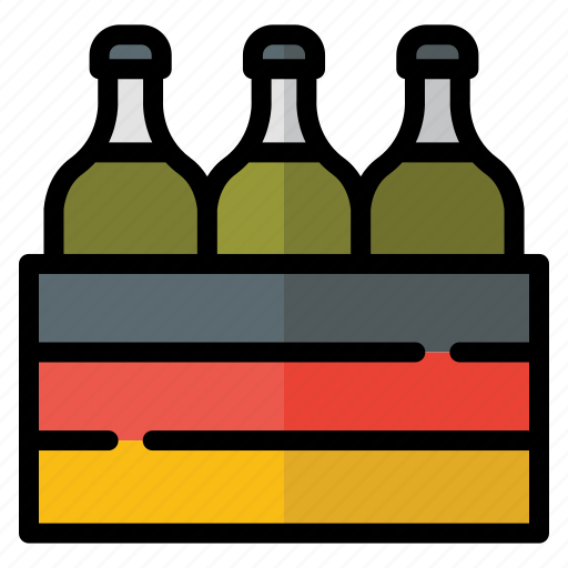 Beer box, beer, drink, beer bottle, crate, alcohol, pub icon - Download on Iconfinder
