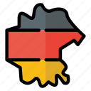 germany, country, territory, flag, german, world, maps and location