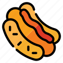 hot dog, sausage, food, junk-food, bbq, barbecue, food and restauran