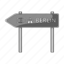 arrow, board, direction, navigation, pointer, road, sign
