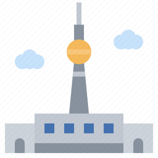 Architectonic, berlin, fernsehturm, germany, monuments icon - Download on Iconfinder