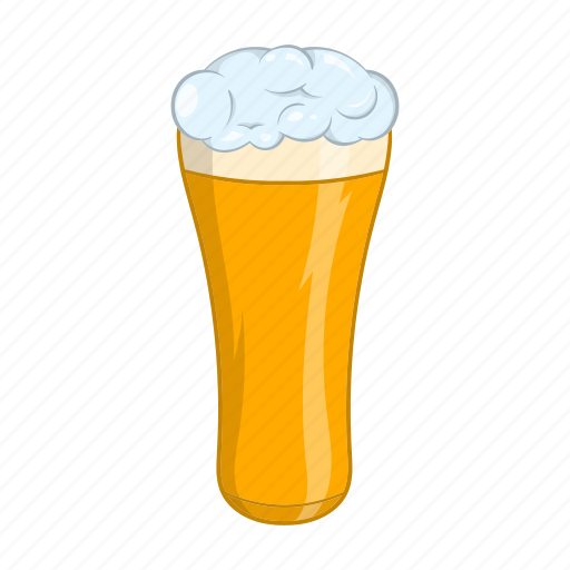 Alcohol, ale, beer, cartoon, drink, glass, pint icon - Download on  Iconfinder