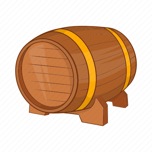 Alcohol, barrel, beer, cartoon, keg, old, wood icon - Download on Iconfinder