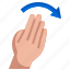 flick, right, arrow, hands, and, gestures, pointer 