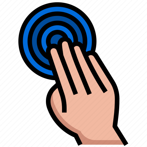 Double, tap, hands, and, gestures, touch, fingers icon - Download on Iconfinder