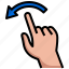 flick, left, wave, ui, hands, and, gestures 