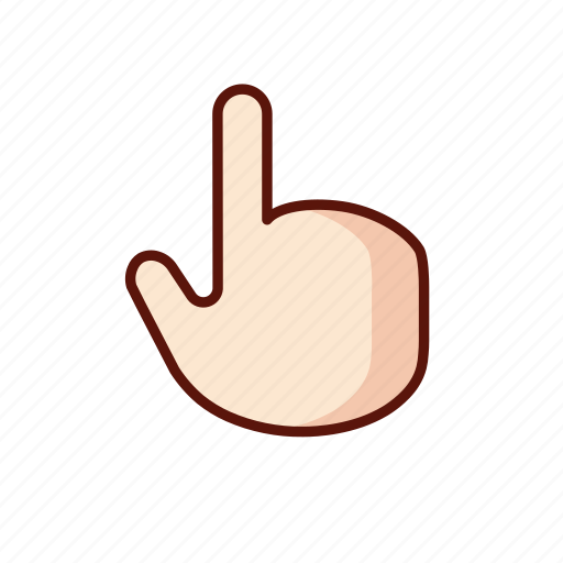 Finger, gesture, hand, scroll, swipe, touch icon - Download on Iconfinder
