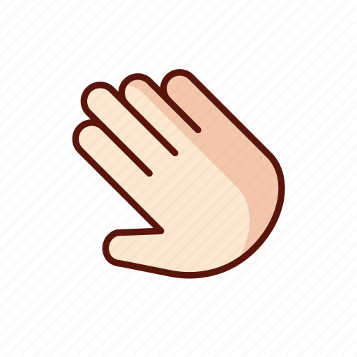 Five, gesture, hand, high, pointer, touch icon - Download on Iconfinder
