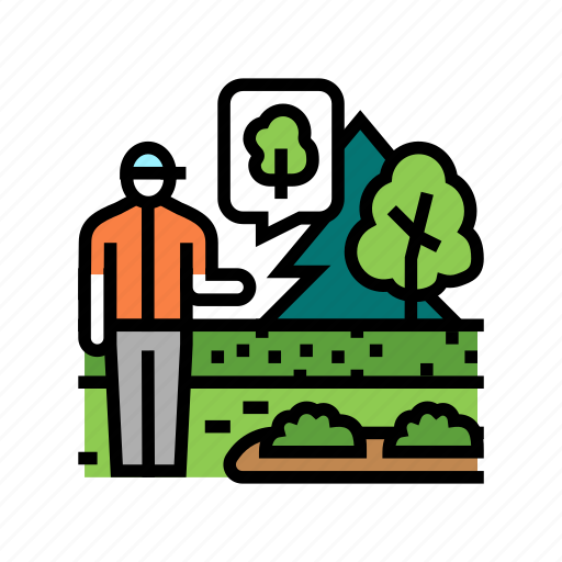 Landscaping, garden, landscape, lawn, grass, backyard icon - Download on Iconfinder