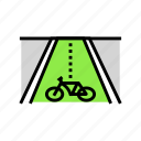 bike, lane, environmental, green, environment, earth