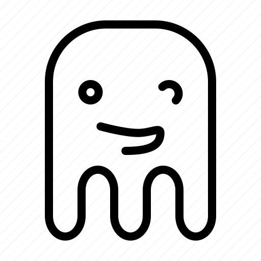 Confused, emoji, ghost icon - Download on Iconfinder